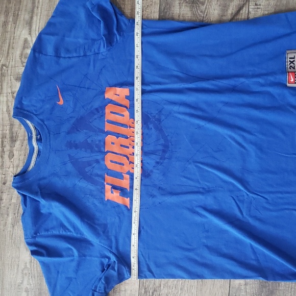 Nike University Florida Gators Blue Football T-shirt - Picture 7 of 8